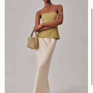 NWT Reformation Iskra Two Piece set in Olive Oil